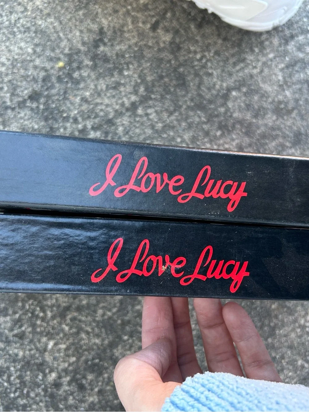 I Love Lucy: The Collector's Edition vintage VHS tapes featuring Lucille Ball on
